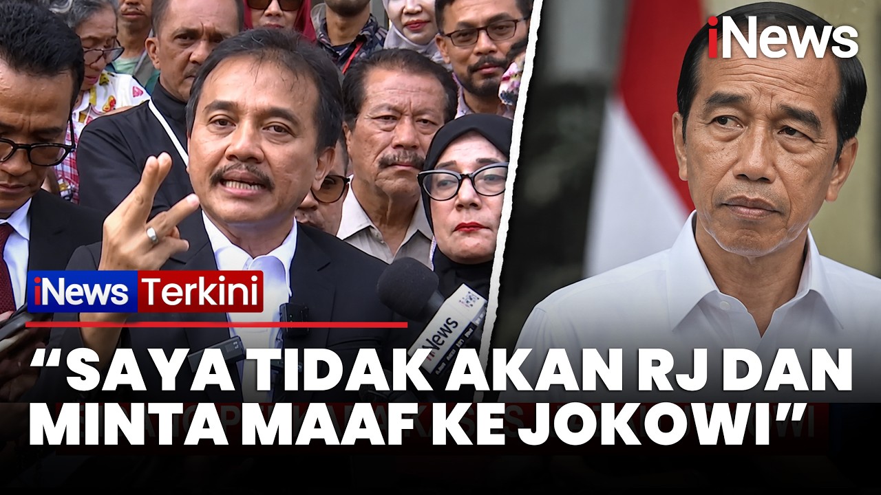Roy Suryo Tolak Minta Maaf ke Jokowi, Tegaskan Tak Mau Restorative Justice