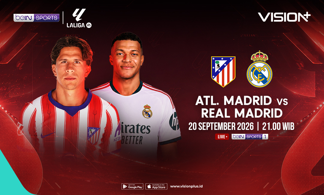 Jadwal dan Link Live Streaming Atletico Madrid vs Real Madrid, Derby Panas di Akhir Pekan