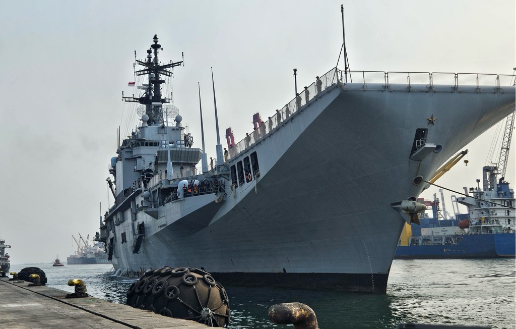 Lampung Dipilih Jadi Pangkalan Kapal Induk KRI Sriwijaya, Ini Alasannya 