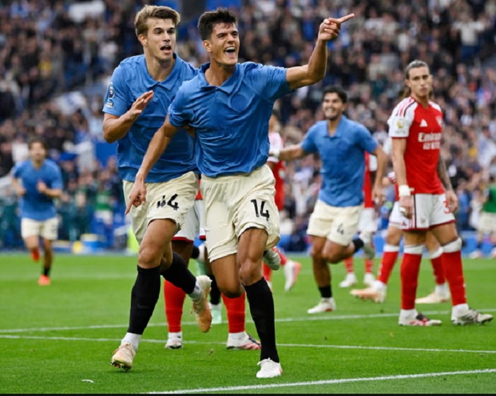 Arsenal Dibantai Brighton, Puncak Klasemen Premier League Lepas!