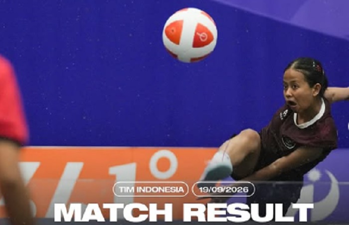 Hasil Asian Games 2026: Sumaya Tembus Final Teqball Putri, Indonesia Selangkah Lagi Raih Emas