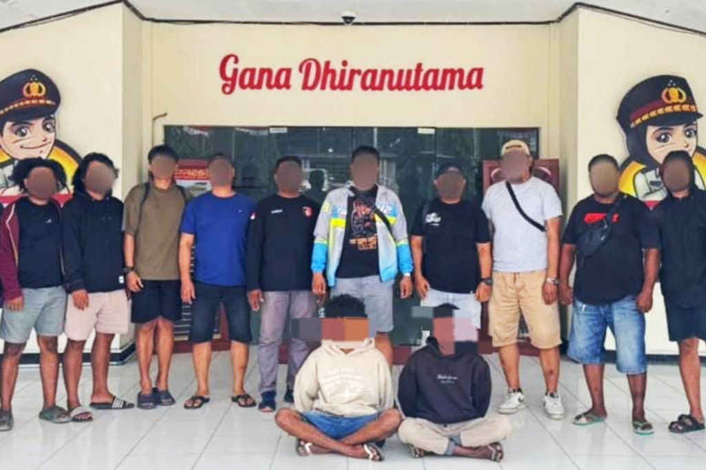 Polisi Dikeroyok di Sorong Papua Barat, 2 Pelaku Ditangkap 2 Orang Buron