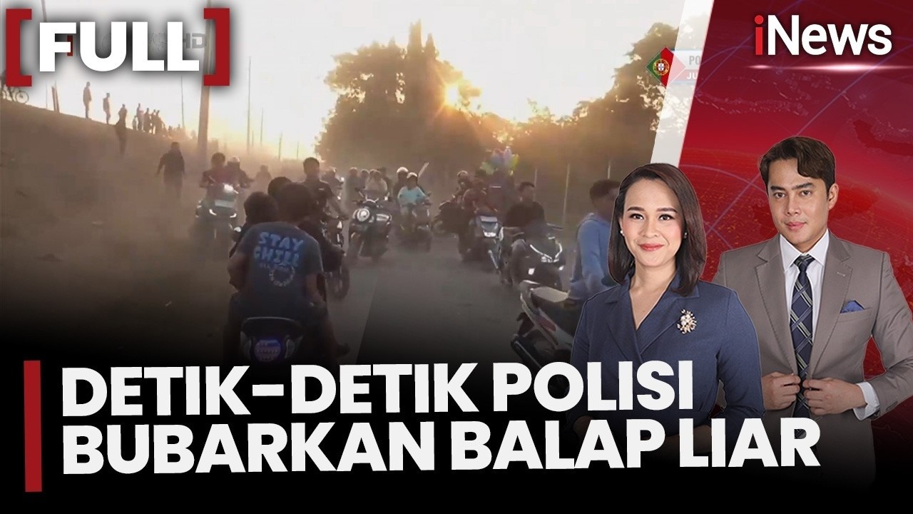Pelaku Balap Liar Kocar-kacir Dibubarkan Polisi di Gowa, 20 Motor Disita
