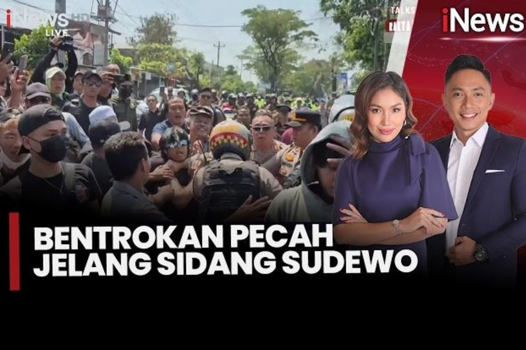 Situasi Jelang Sidang Tuntutan Bupati Pati Nonaktif Sudewo, Massa Pro dan Kontra Sempat Bentrok!