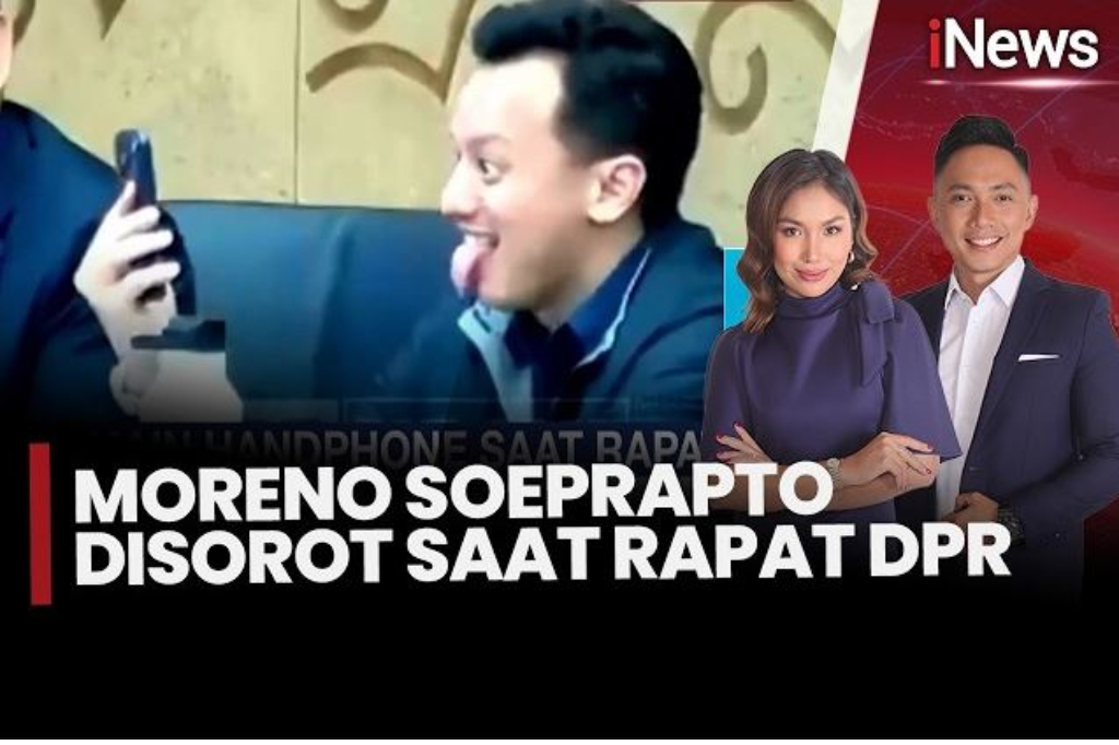 Viral Video Moreno Soeprapto Melet saat Rapat DPR, Begini Klarifikasinya