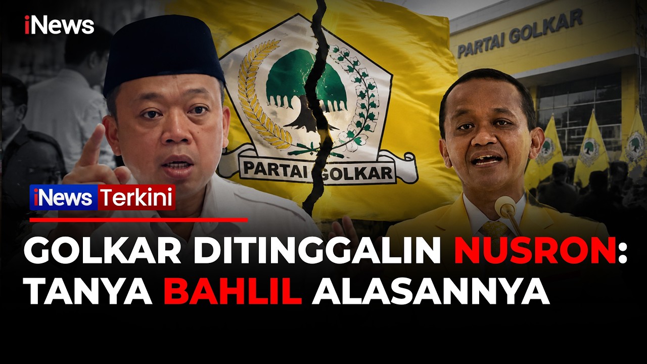 Nusron Wahid Buka Suara soal Mundur dari Golkar, Akui Sudah Lama Bicara dengan Bahlil