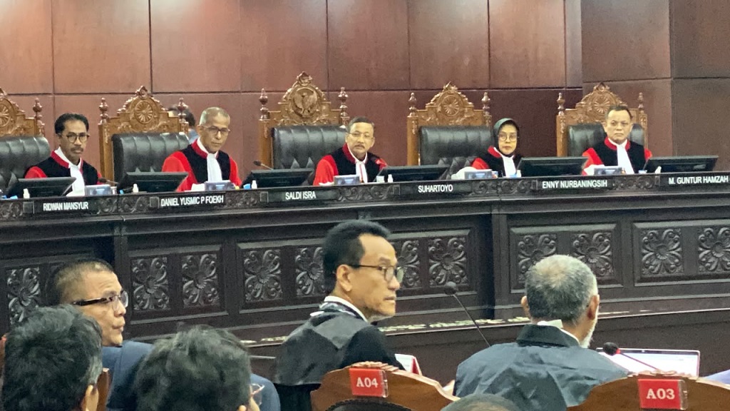MK Terima Relawan Gibran Jadi Pihak Terkait, Sidang Sengketa Pilpres Dilanjut Lusa
