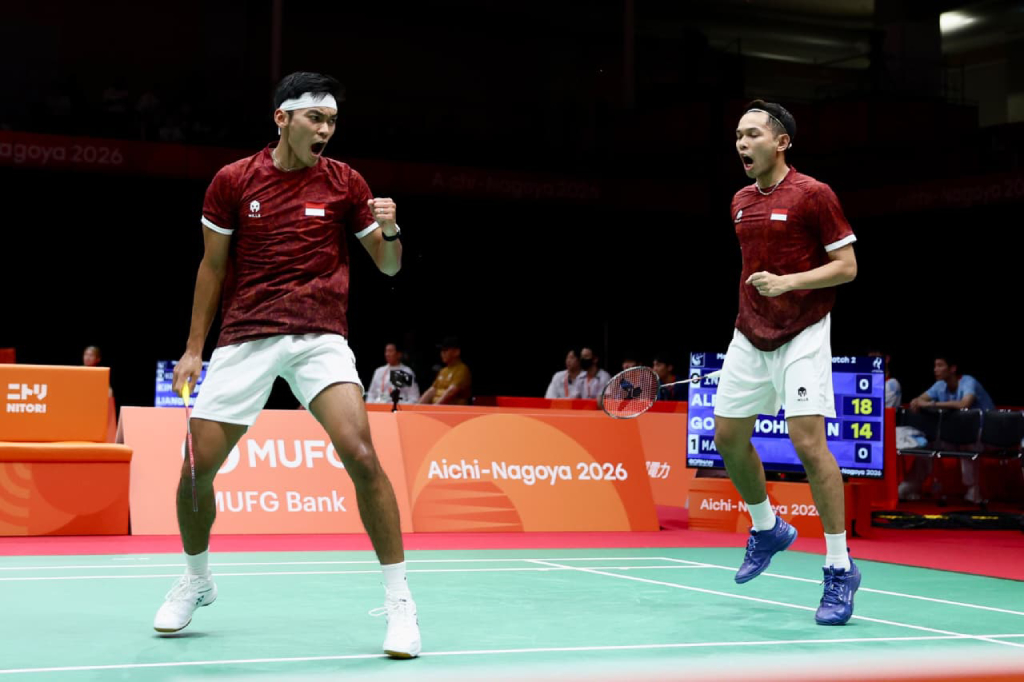 Fajar/Fikri Bangkit di Asian Games 2026, Indonesia Samakan Kedudukan Lawan Malaysia