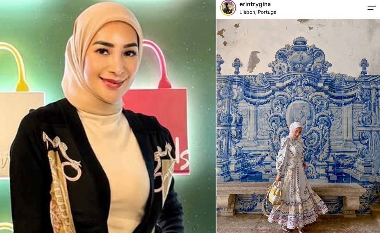 Erin Resmi Lepas Nama Taulany di Akun Instagram