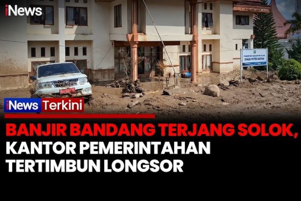 Banjir Bandang Solok! Kantor Pemerintah Tertimbun Longsor, Layanan Publik Dialihkan