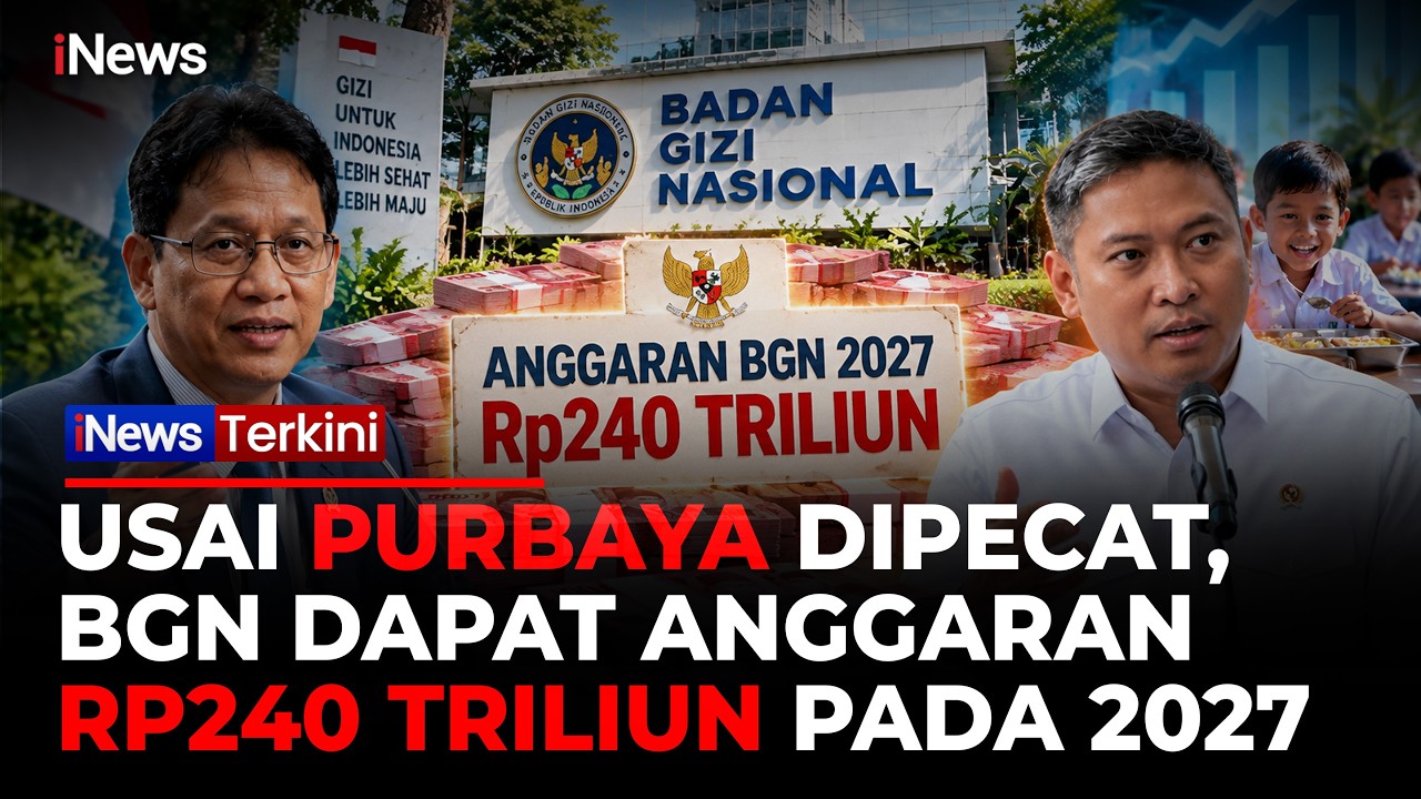 Usai Pencopotan Purbaya, DPR Disetujui Kucurkan Anggaran Jumbo Rp240 Triliun untuk BGN