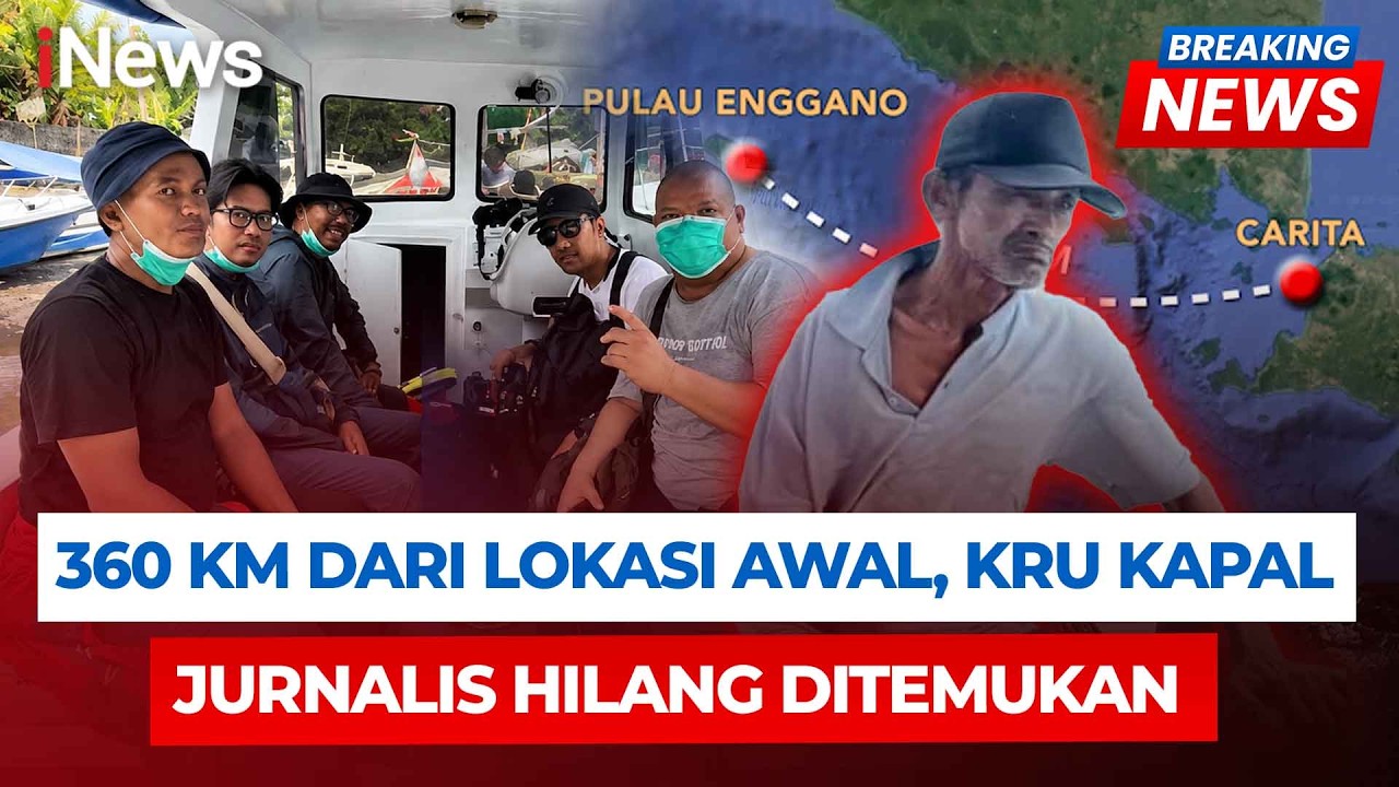 Jasad Ditemukan 360 Km dari Anak Krakatau, Kru Kapal Jurnalis Hilang Teridentifikasi