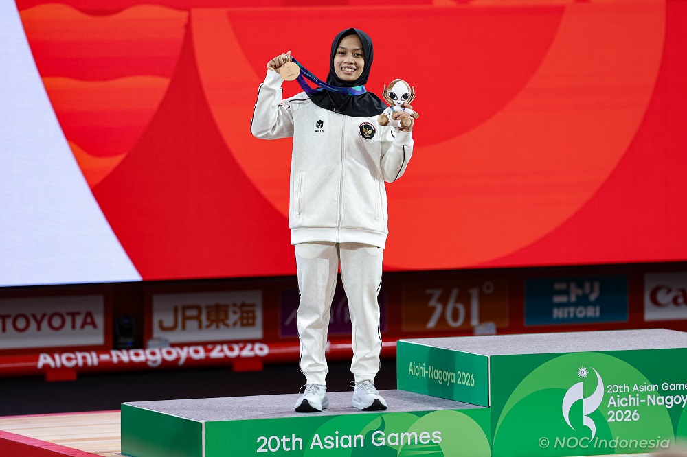 Lifter Luluk Diana Raih Perunggu Asian Games 2026, Kalah dari Pemegang Rekor Dunia