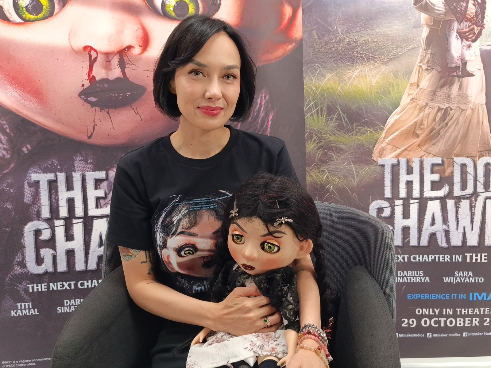 Sara Wijayanto Nyaris Ketempelan saat Syuting The Doll Ghawiah, Ini Penyebabnya