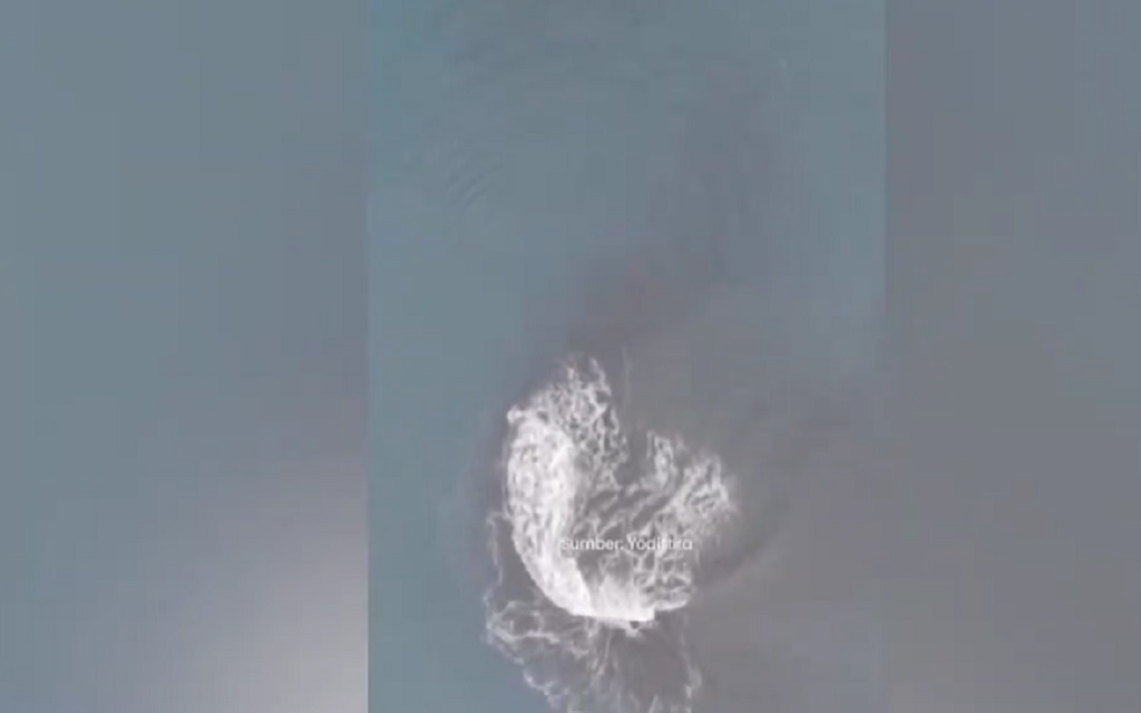 PVMBG Ungkap Fakta soal Viral Daratan Baru Disebut Cucu Krakatau di Selat Sunda