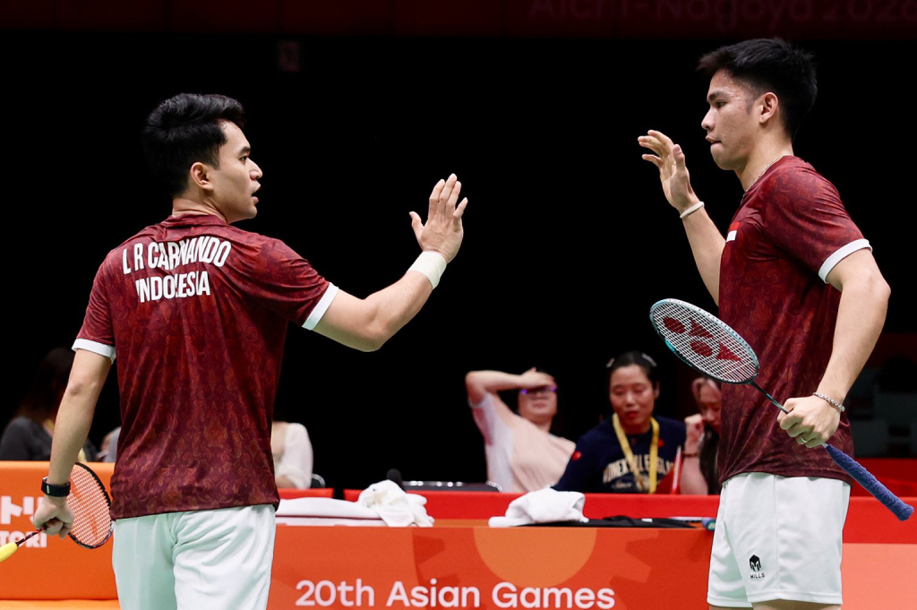 Hasil Asian Games 2026: Leo/Daniel Bawa Indonesia Samakan Kedudukan Lawan China