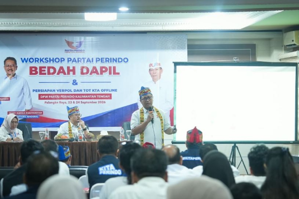 Gelar Workshop di Kalteng, Partai Perindo Bidik Satu Fraksi di Tiap Kabupaten Kota