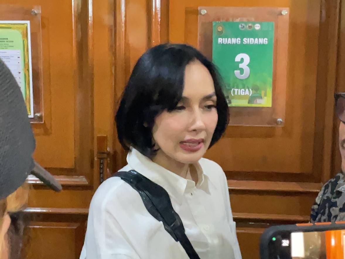 Sara Wijayanto Hadir di PA Jaksel usai Gugat Cerai Demian Aditya, Ini Fotonya!