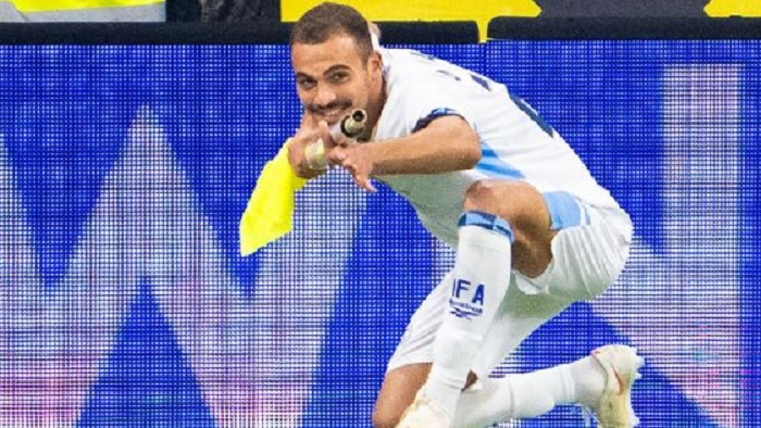 Viral Pemain Israel Diusir Wasit dari Lapangan usai Selebrasi Menembak