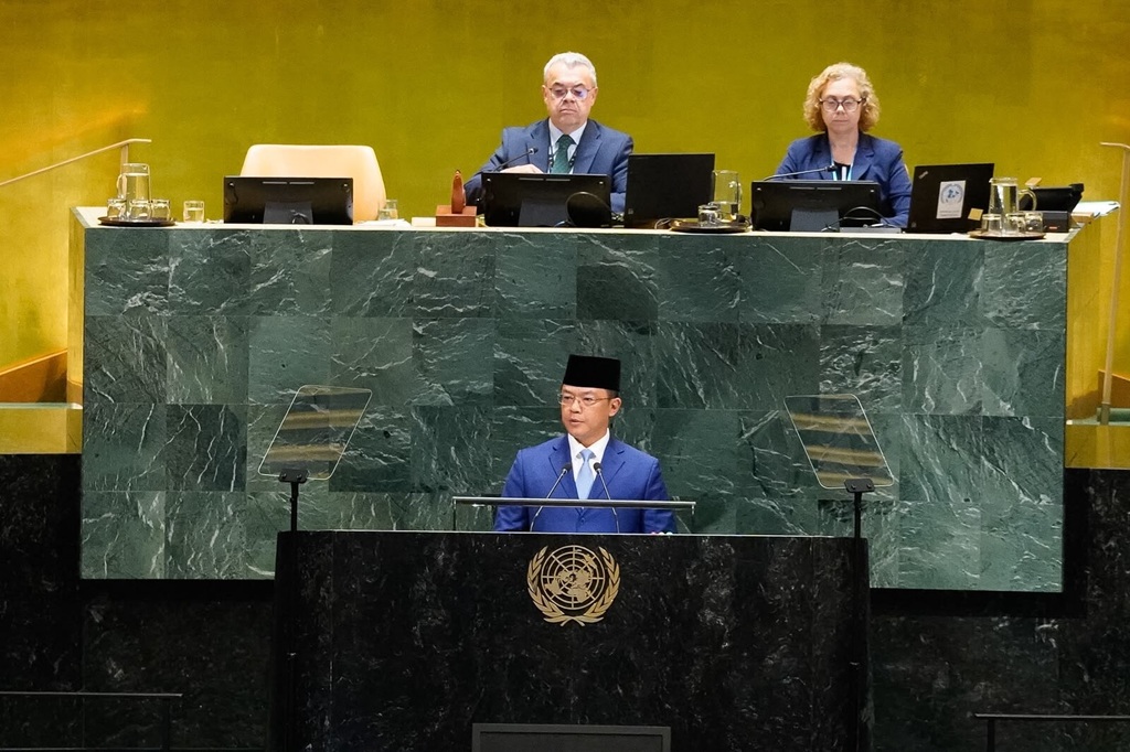 Menlu Sugiono di Sidang Umum PBB: Indonesia Akan Terus Bersama Palestina
