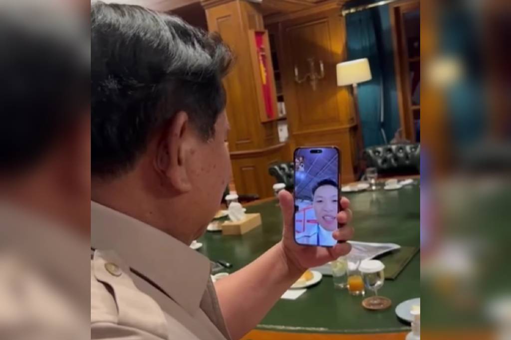 Momen Prabowo Video Call Rahmat Erwin, Ucapkan Selamat atas Raihan Emas Asian Games 2026