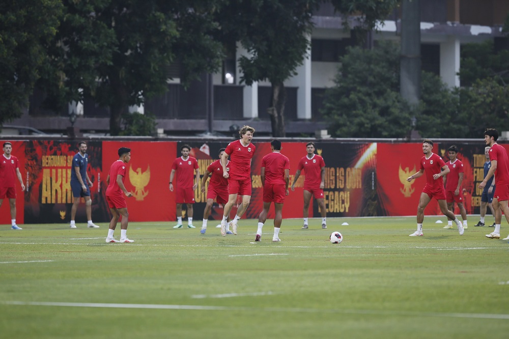 Latihan Terakhir Timnas Indonesia Jelang Vs Malaysia, Ivar Jenner Sempat Dapat Perawatan