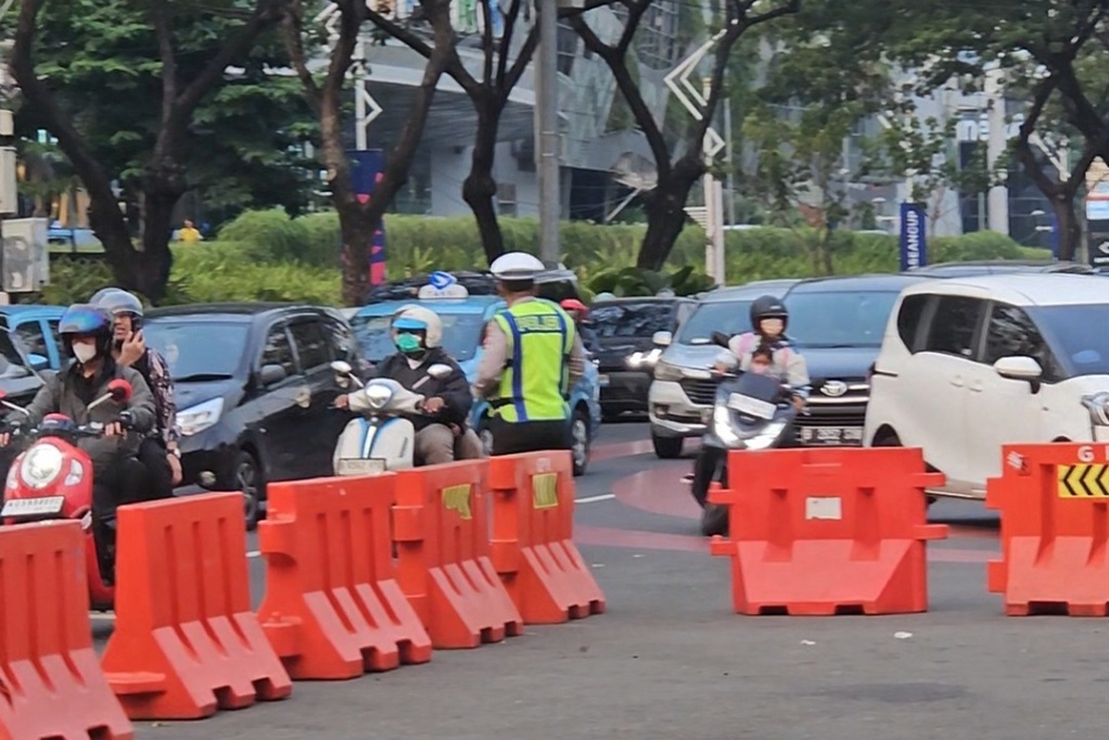 Jelang Timnas Indonesia Vs Malaysia FIFA ASEAN Cup 2026, Lalu Lintas Arah GBK Macet