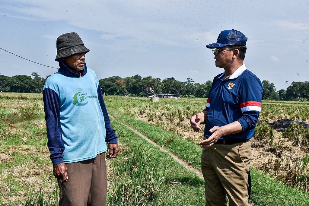 Mardiono Dukung Penuh Kebijakan Mentan Amran Lindungi Petani, Tingkatkan Produksi Pangan