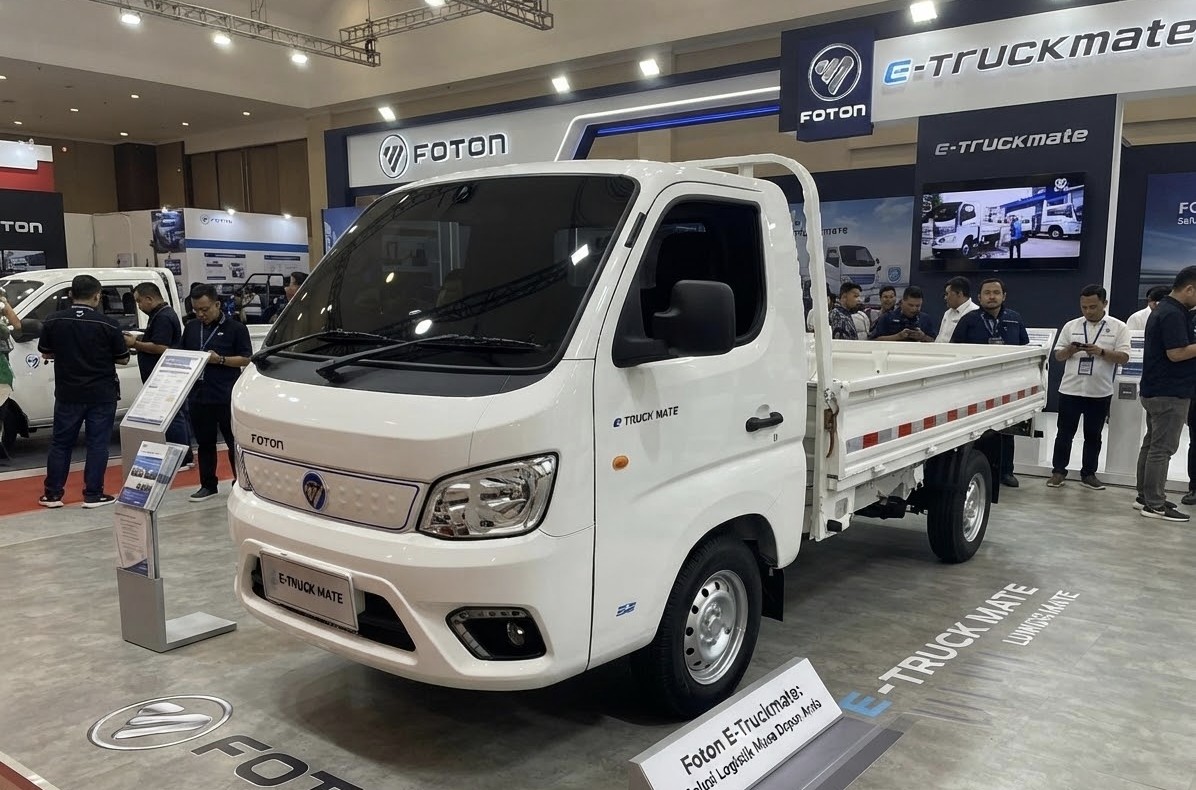Ekspansi, Foton Optimistis Tahun Ini Bukukan Penjualan 500 Unit Kendaraan Niaga EV di Indonesia