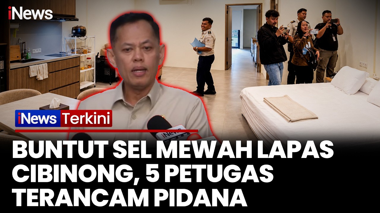 5 Pejabat Lapas Cibinong Dinonaktifkan, Bappisus: Baru Langkah Awal, Bisa Dipidana