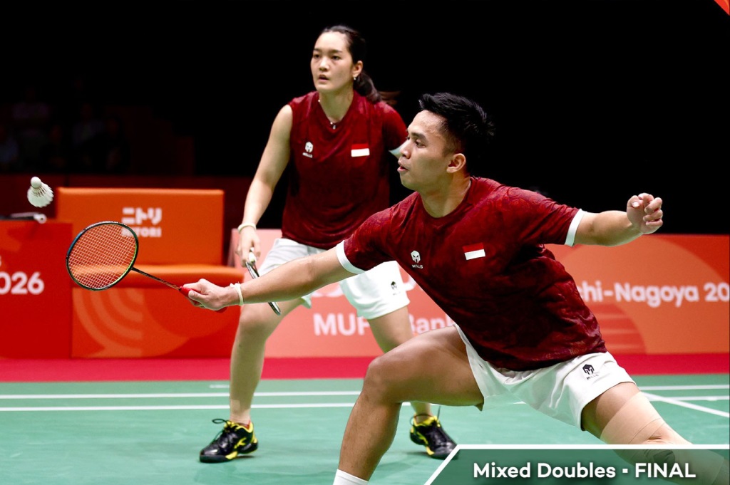 Hasil Asian Games 2026: Amri/Nita Raih Medali Perak usai Kalah Dramatis dari Duo China