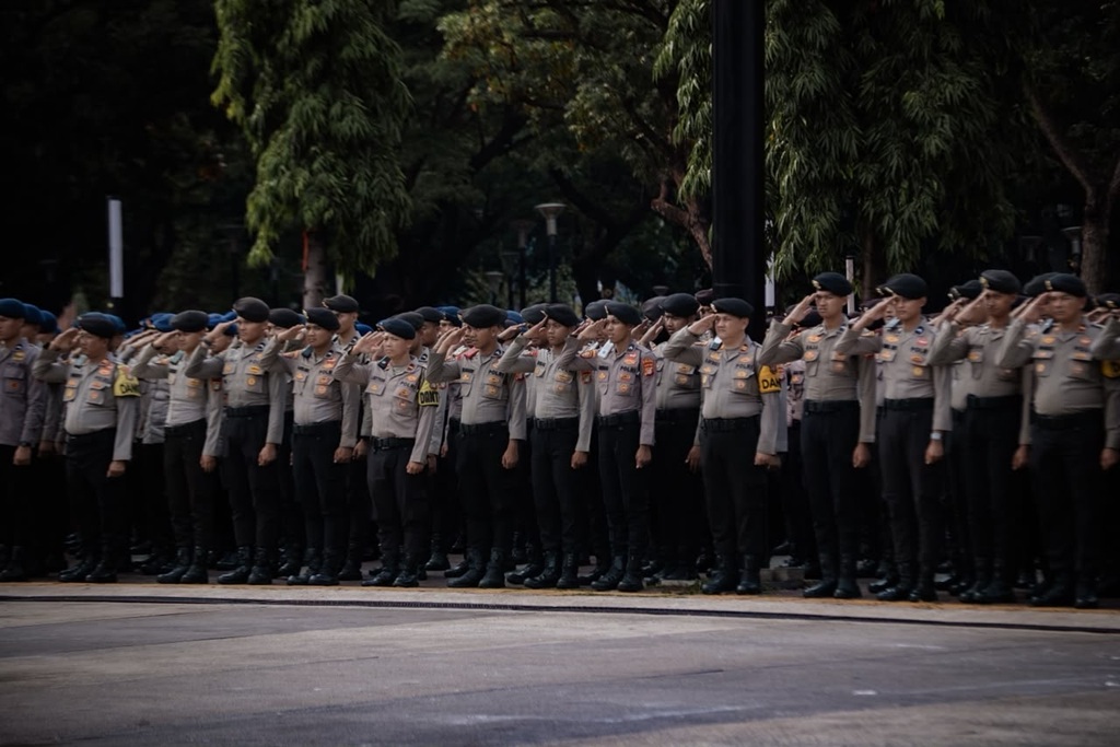 17.628 Personel Dikerahkan Amankan Aksi di Jakarta Hari Ini