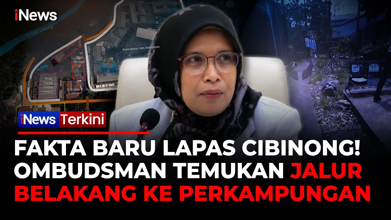 Keamanan Lapas Cibinong Disorot, Ombudsman Temukan Jalur Belakang Tanpa Pagar