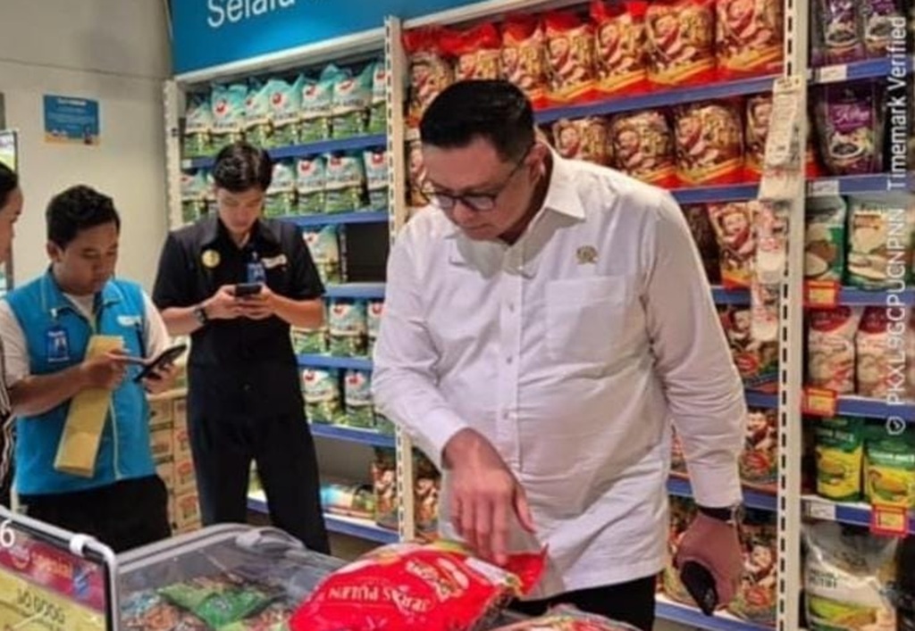 Beras Premium Tetap Tersedia, Stok di Pasar Tradisional Memadai