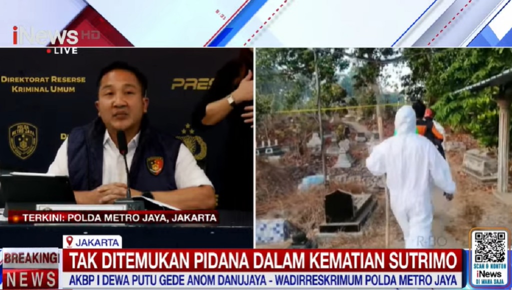 Breaking News: Polisi Nyatakan Tak Ada Pidana di Kematian Sutrimo Orang Dekat Eks Jampidsus