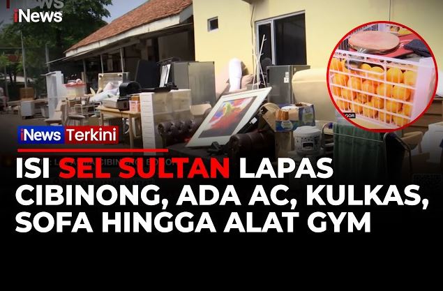 Penampakan Fasilitas Mewah Sel Sultan Lapas Cibinong: Ada Ping-Pong, AC hingga Alat Gym