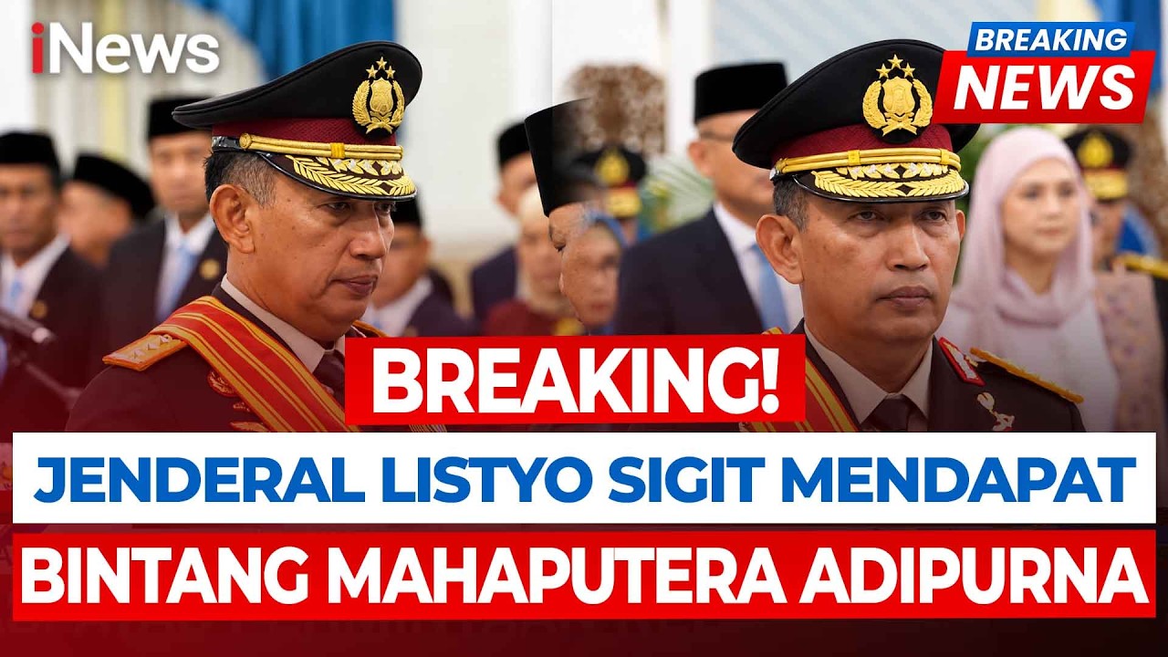 Listyo Sigit Jadi KSP, Prabowo Anugerahkan Bintang Mahaputera Adipurna
