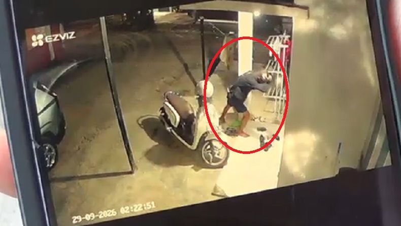 Pembobol Rumah Calon Pengantin di Takalar Terekam CCTV, Keluarga Korban Harap Pelaku Ditangkap