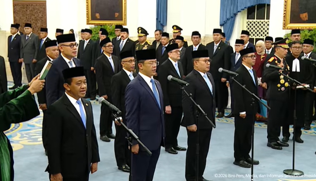 Daftar Lengkap Reshuffle Ketujuh Kabinet Prabowo 1 Oktober 2026, 18 Pejabat Dilantik