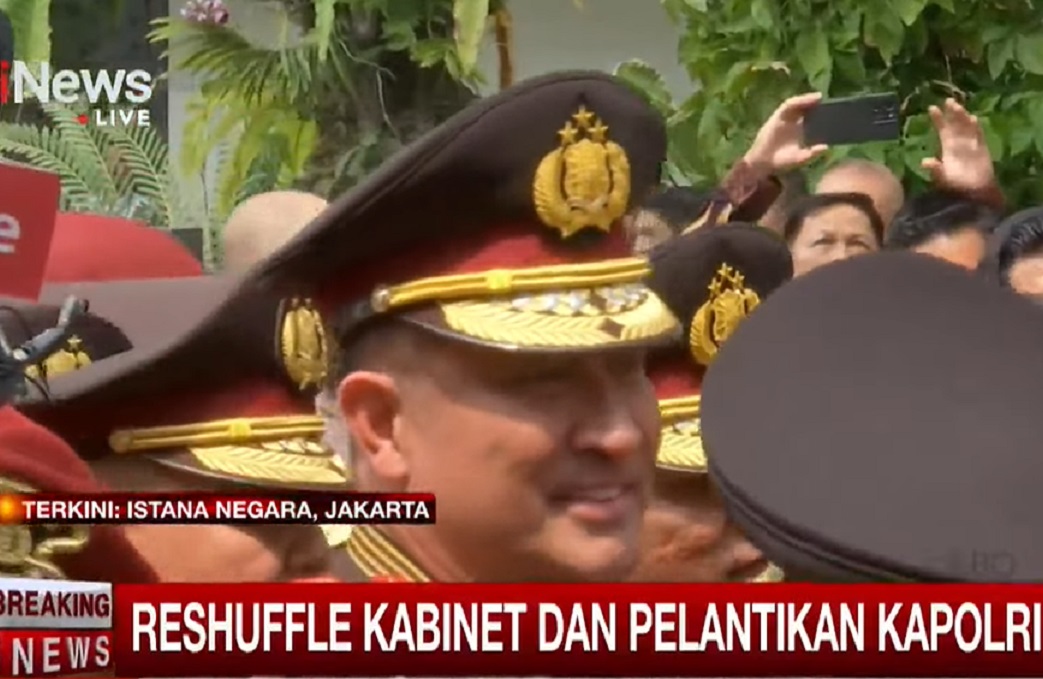 Komjen Suyudi Ario Seto Tiba di Istana jelang Dilantik Jadi Kapolri