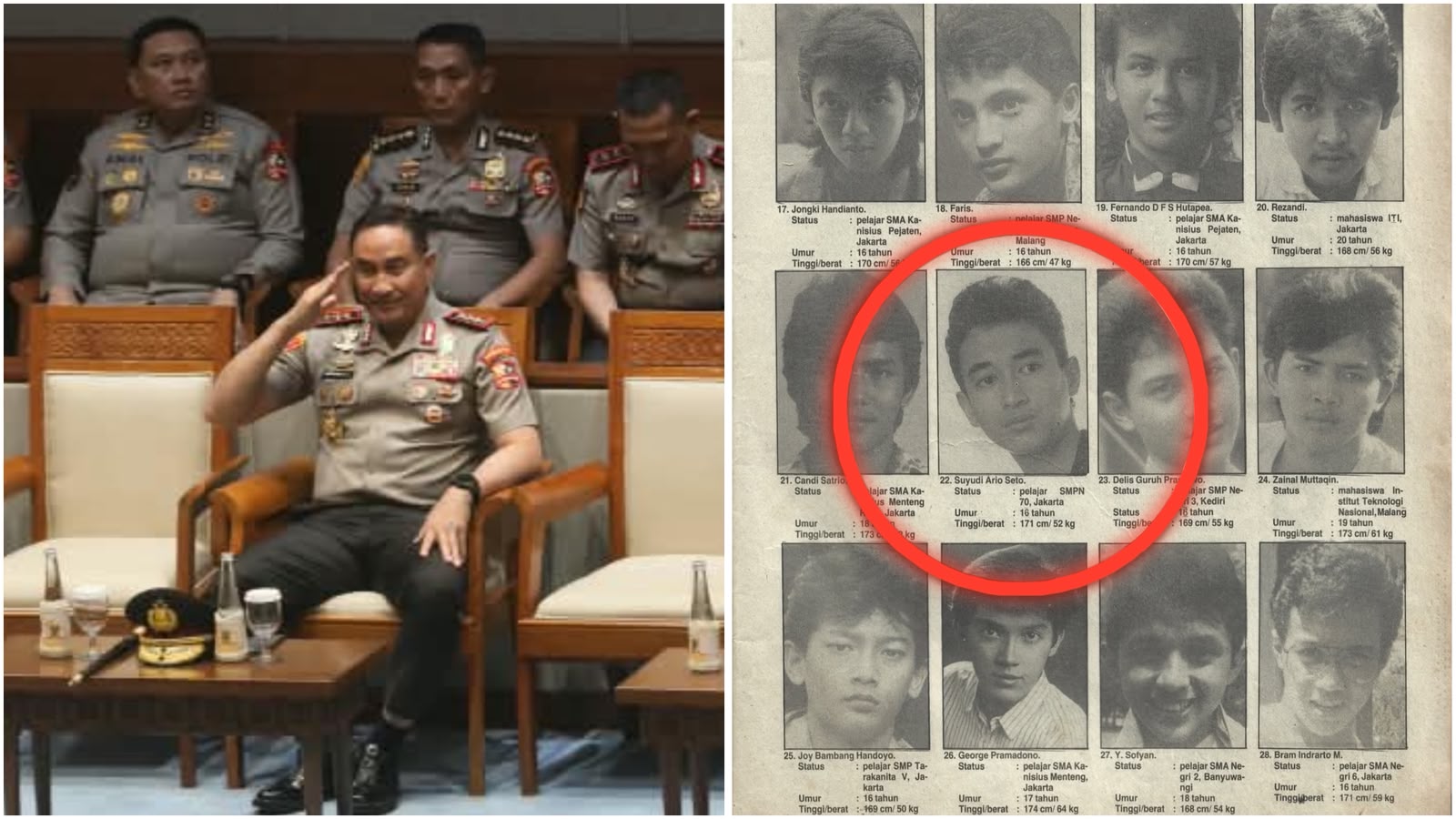 Suyudi Ario Seto Ternyata Pernah Jadi Cover Boy Mode Tahun 1988, Ini Fotonya!