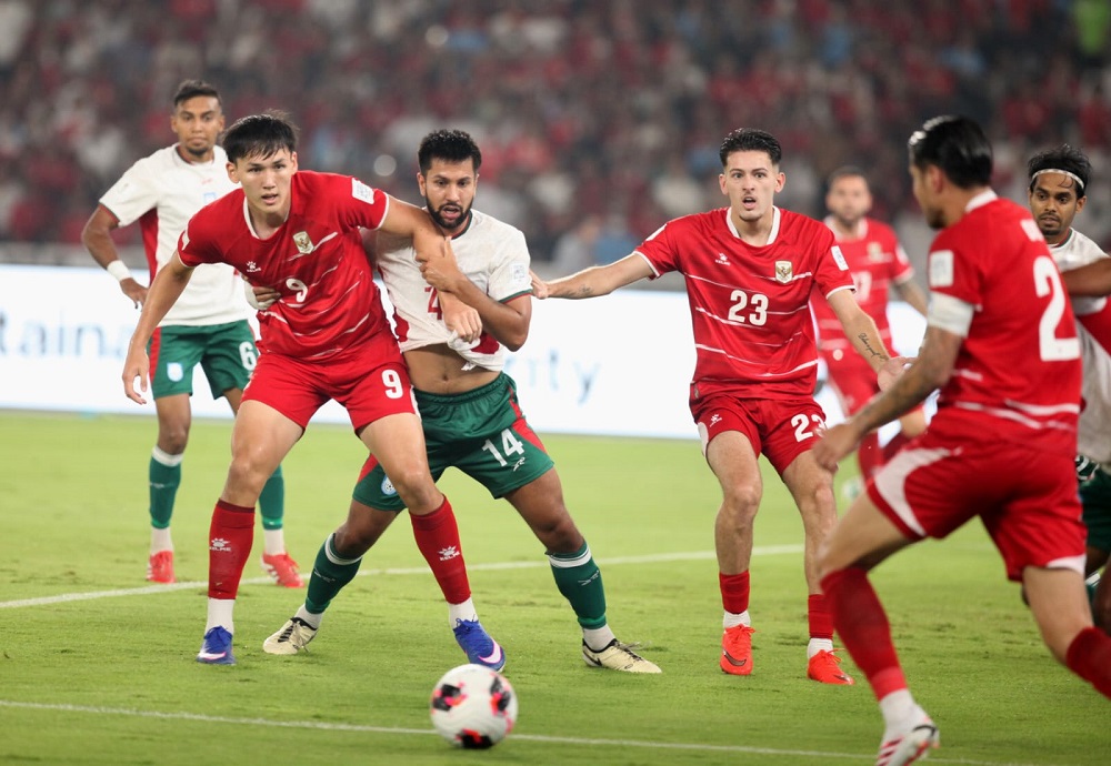 Timnas Indonesia Hancurkan Bangladesh 6-1 di Babak Pertama, Mitchell Baker Quattrick