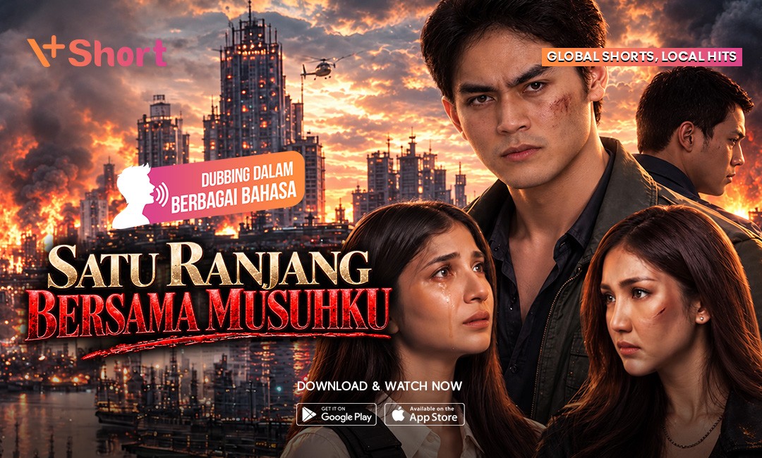 Microdrama Satu Ranjang Bersama Musuhku Eksklusif di V+Short, Hadirkan Kisah Cinta dan Misteri 