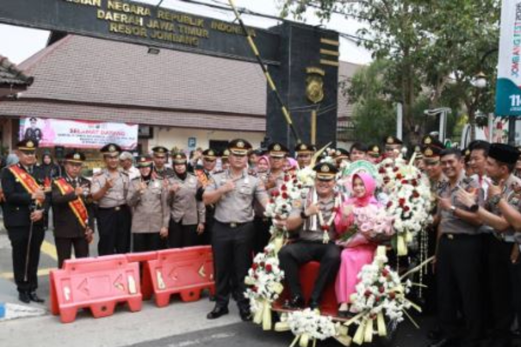 AKBP Ardi Kurniawan Pamit dari Polres Jombang sebelum Tinggalkan Kota Santri