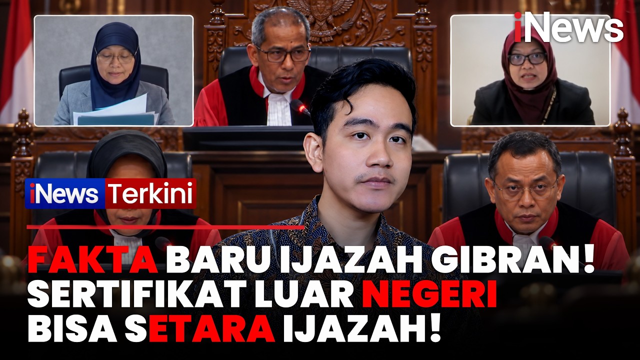 Terungkap di Sidang PHPU, Kemendikdasmen Jelaskan Proses Penyetaraan Pendidikan Gibran