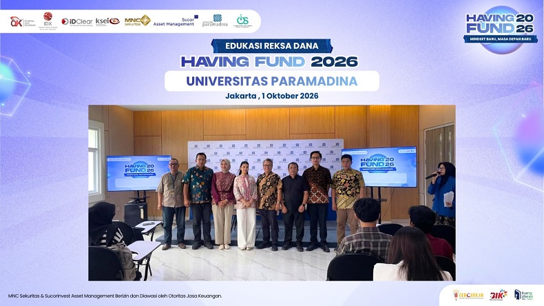 Having Fund 2026, MNC Sekuritas dan Sucorinvest Edukasi Mahasiswa Universitas Paramadina