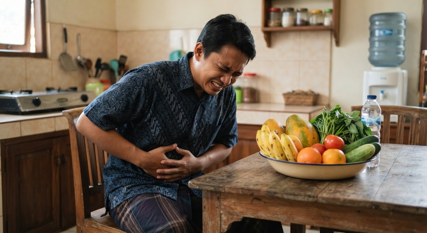 Sering Makan Sayur dan Buah tapi Tetap Susah BAB? Ini Penyebabnya