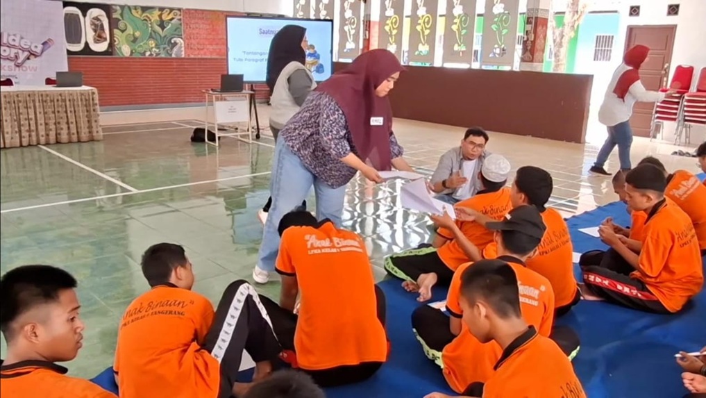 Puspadaya Perindo Gelar Pelatihan Menulis untuk Warga Binaan LPKA Tangerang, Dorong Kemandirian Ekonomi