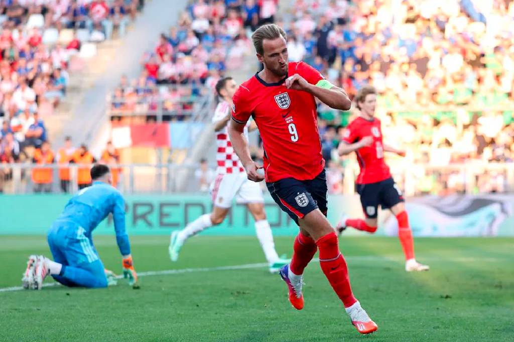 Harry Kane Pecahkan Rekor 78 Tahun, Inggris Hancurkan Kroasia 7-0 di UEFA Nations League