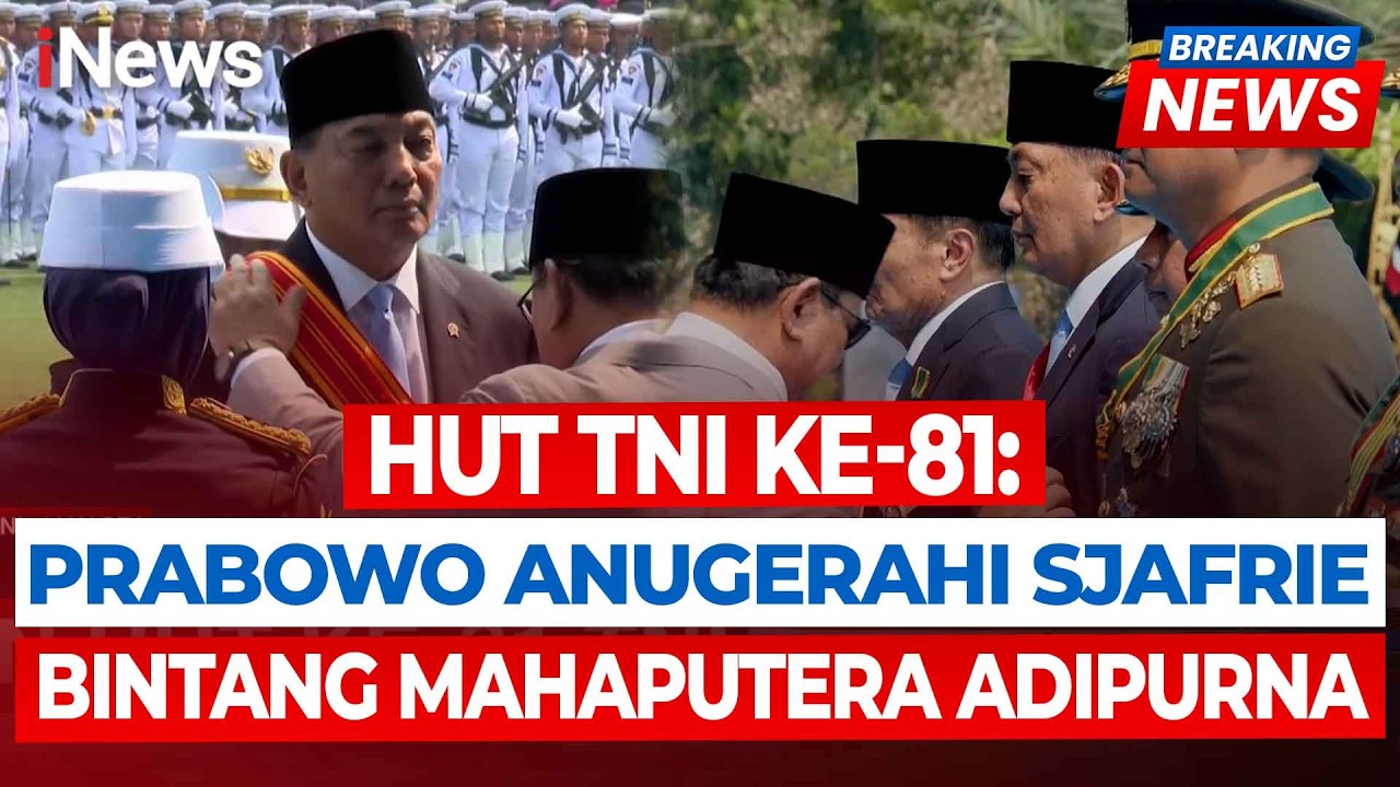 Prabowo Beri Tanda Kehormatan untuk 7 Tokoh TNI, Ini Daftarnya